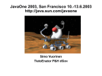 JavaOne 2003, San Francisco 10.