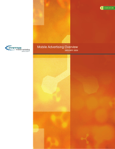 Mobile Advertising Overview - Mobile Marketing Association
