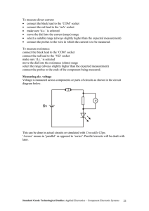 Component Electronic Systems (part 3)