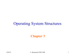 Chapter 3: Operating System Structures