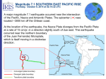 Magnitude 7.1 SOUTHERN EAST PACIFIC RISE
