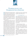 PHARMACOLOGY AND PHARMACEUTICAL INDUSTRY