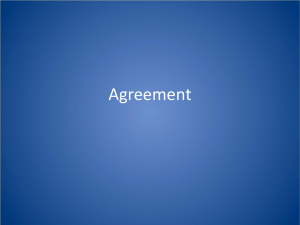 Agreement