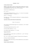 Probability 2 - Notes 5 Continuous Random Variables Definition. A