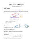 what are the sine, cosine and tangent of 30