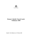 Roman Catholic Church Lands Ordinance 1858