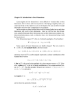 Chapter 18. Introduction to Four Dimensions Linear algebra in four