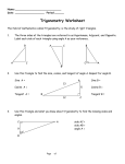 A special category of triangle is the right triangle, which is a triangle