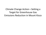 Presentation on Emissions Reduction Target