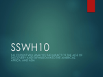 SSWH10 Presentation