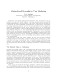 Mining Social Networks for Viral Marketing - Washington