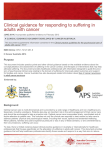 Clinical guidance for responding to suffering in