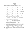 Chapters 1-4 - Psyc 2021 M – Data Analysis I