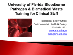 UF Bloodborne Pathogen Training