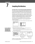 Calculator Note 7A: Generating Sampling Distributions