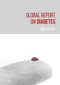 Global Report on Diabetes - World Health Organization