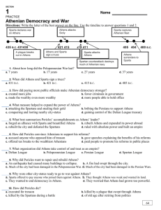Athenian Democracy and War