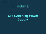 Self Switching Power Supply