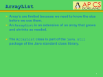 ArrayList - My Online Grades