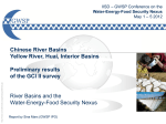 Chinese River Basins Yellow River, Huai, Interior Basins Preliminary