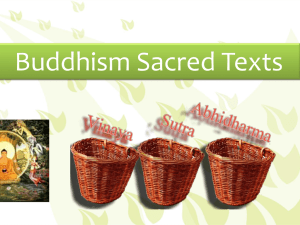 Sacred Text Buddhism