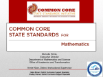 Common Core Presentation-June 2012