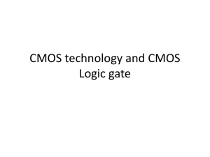 CMOS technology and CMOS Logic gate
