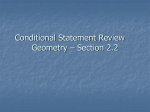ConditionalStatementReview