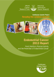 Endometrial Cancer 2013 Report - World Cancer Research Fund