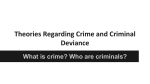 Unit 3: Criminal Law and Criminology