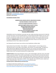 Press Release - North Coast Repertory Theatre