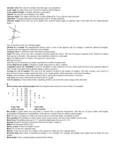 Absolute value The value of a number when the