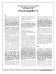 Understanding Turf Management: Trace Elements
