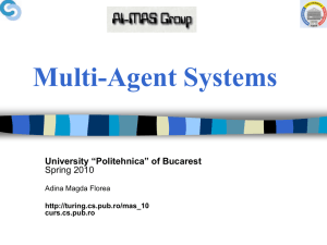 Multi-Agent Systems