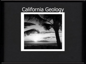 California Geology - PSUSDscienceresources