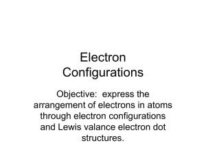 Electron Configurations