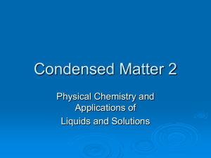 Condensed Matter 2