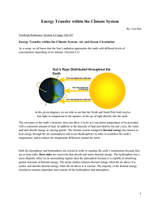 8-Energy Transfer within the Climate System