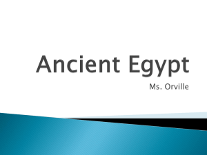 Ancient Egypt Vocabulary