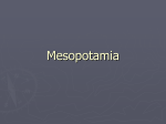 Mesopotamia - Mr. George Academics