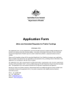 Application Form - Department of Health