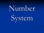 Number System - WordPress.com