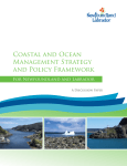 Coastal and Ocean Management Strategy and Policy Framework for