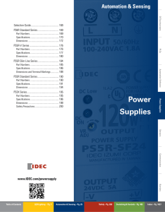 Power Supplies