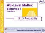 Laws of Probability