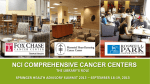 nci comprehensive cancer centers - MSK Library