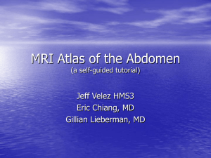 MRI Atlas of the Abdomen