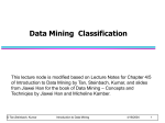 Data Mining Classification