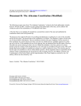 Document B: The Athenian Constitution (Modified)