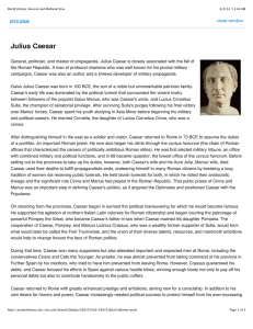Julius Caesar - WordPress.com